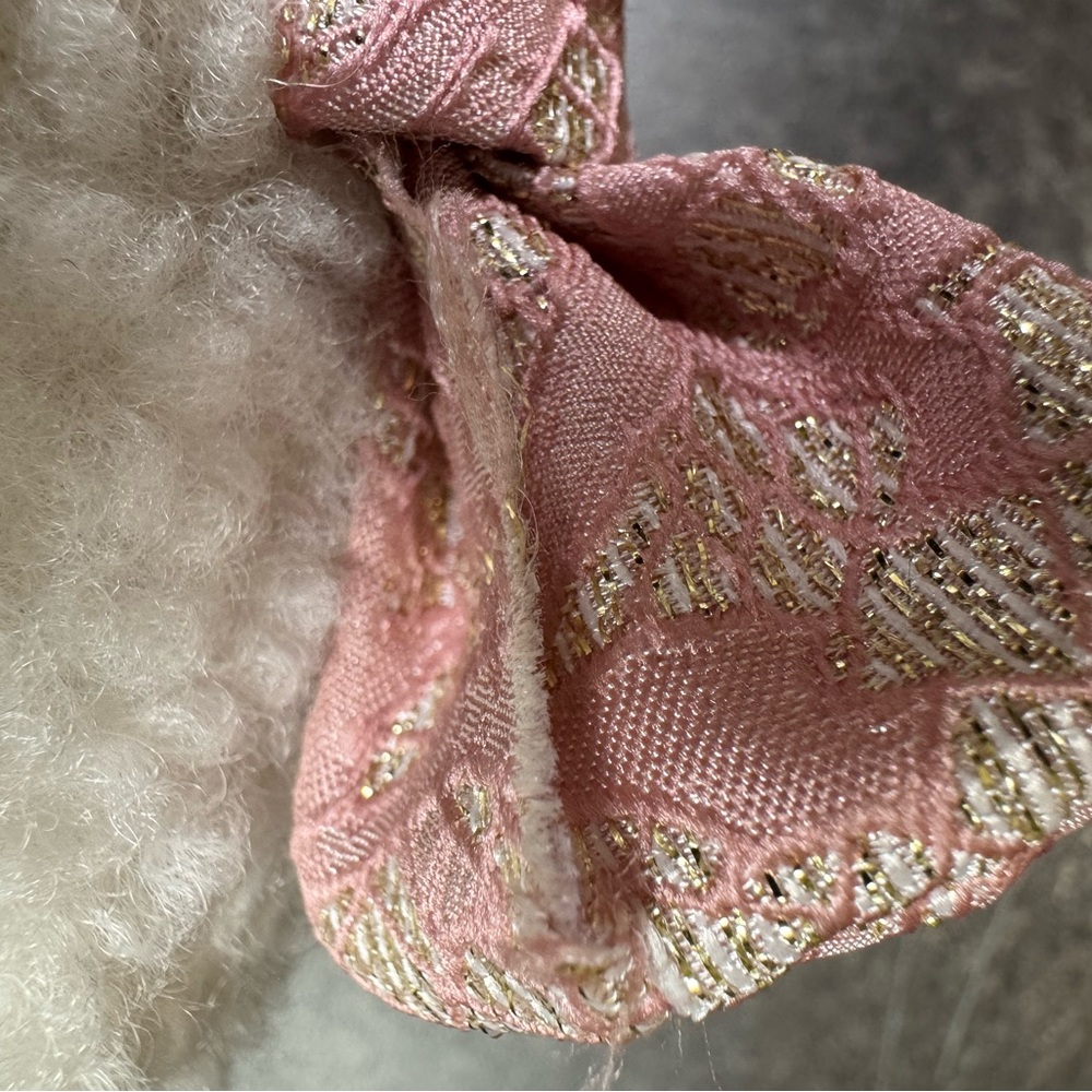 Ghost Party plush ghost couple Halloween fall decoration. Weighted stand up. 8” - Picture 5 of 6